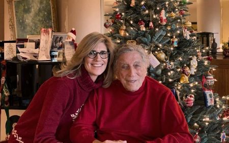 Tony Bennett was a father to four kids.